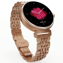 Smartwatch Aura Amoled damski różowo-złoty | PartsPC.pl