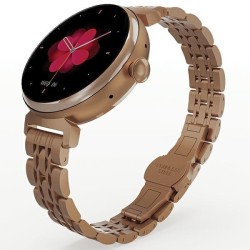 Smartwatch Aura Amoled damski różowo-złoty | PartsPC.pl