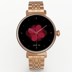 Smartwatch Aura Amoled damski różowo-złoty | PartsPC.pl