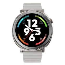 Smartwatch Aurora Amoled rozmowy AI srebrny | PartsPC.pl