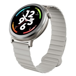 Smartwatch Aurora Amoled rozmowy AI srebrny | PartsPC.pl
