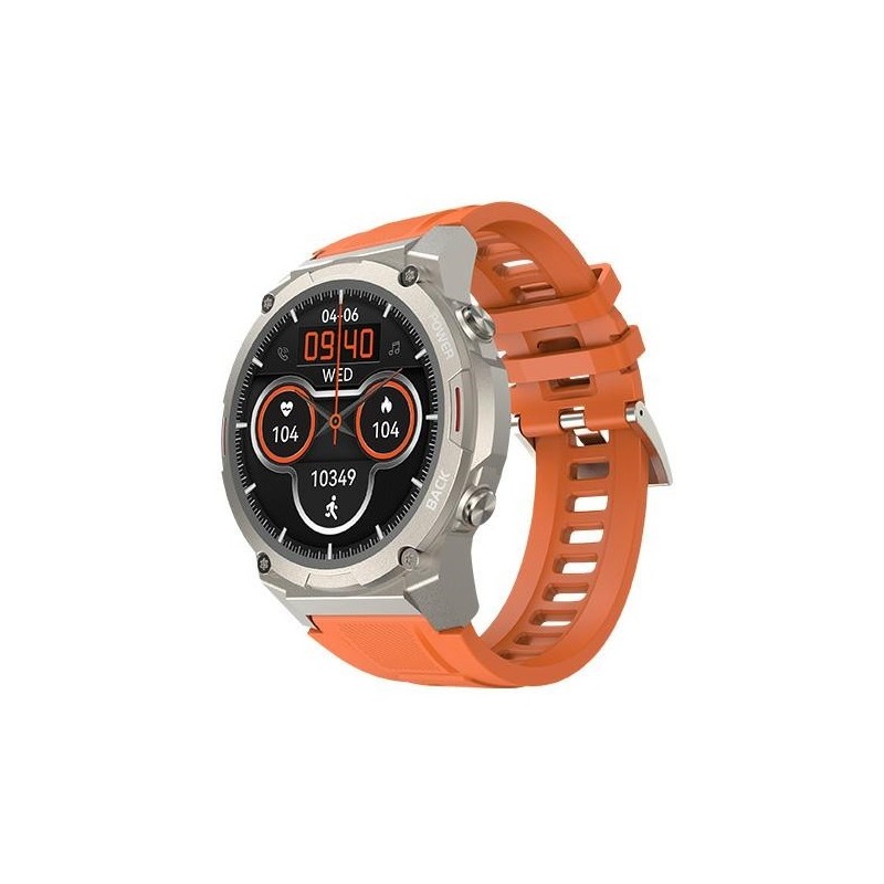 Smartwatch FutureGo Mix 2 pomarańczowy | PartsPC.pl