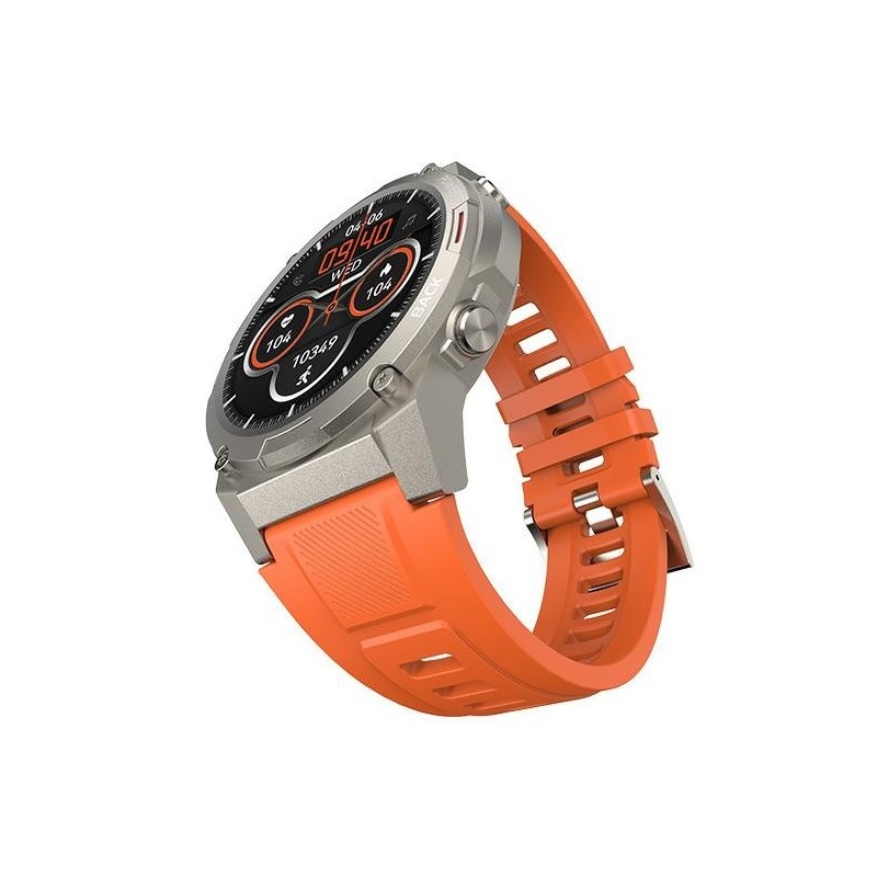 Smartwatch FutureGo Mix 2 pomarańczowy | PartsPC.pl