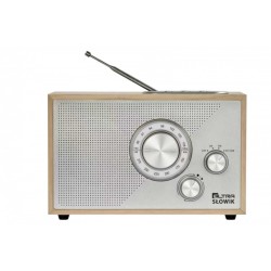 Radio OR SŁOWIK USB/BT jasny brąz | PartsPC.pl