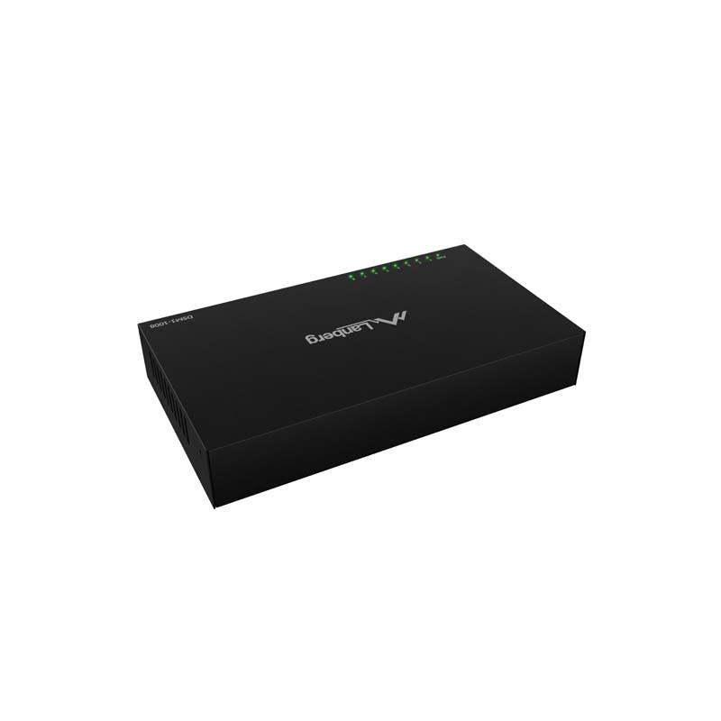 Switch niezarządzalny Lanberg 8x 1GB/s Gigabit Ethernet Desk… | PartsPC.pl