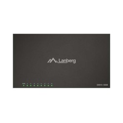 Switch niezarządzalny Lanberg 8x 1GB/s Gigabit Ethernet Desk… | PartsPC.pl