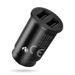 Ładowarka samochodowa everActive CC-25 2X USB 12W | PartsPC.pl