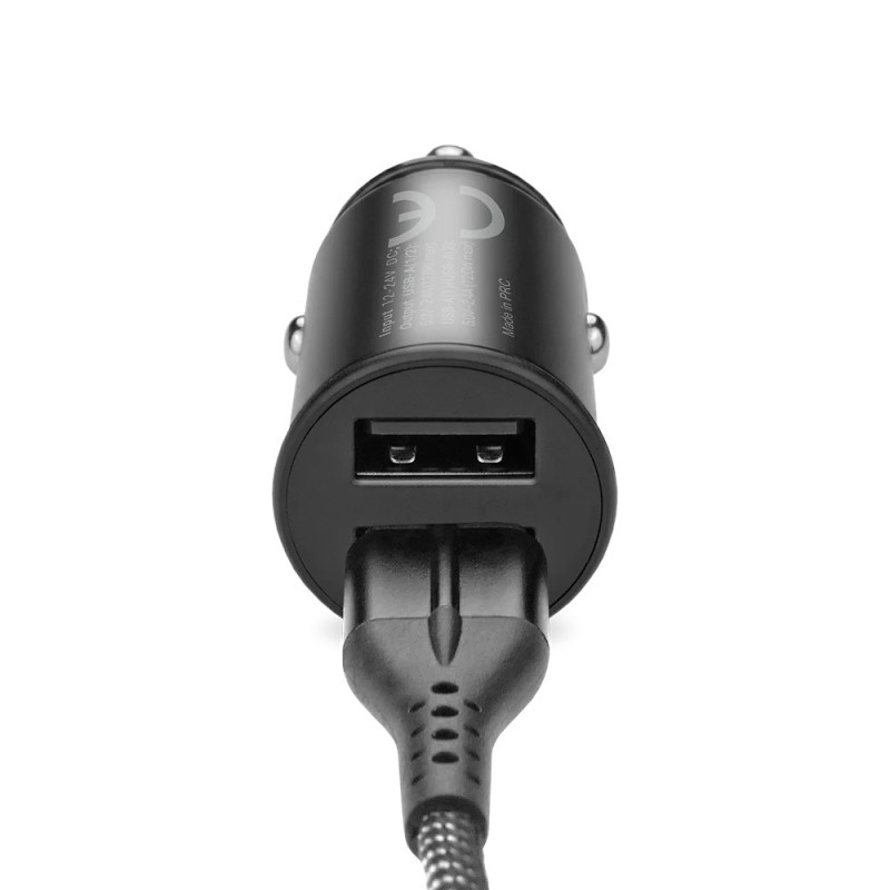 Ładowarka samochodowa everActive CC-25C 2xUSB 12W + kabel US… | PartsPC.pl