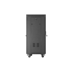 Szafa instalacyjna Rack Lanberg stojąca 19" 24U 600x600 czar… | PartsPC.pl