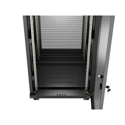 Szafa instalacyjna Rack Lanberg stojąca 19" 24U 600x600 czar… | PartsPC.pl