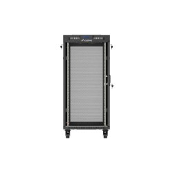 Szafa instalacyjna Rack Lanberg stojąca 19" 24U 600x600 czar… | PartsPC.pl