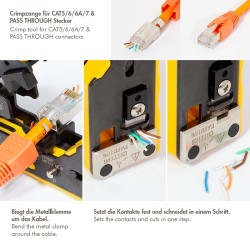 LogiLink WZ0060 — Zaciskarka CAT5/6/6A/7