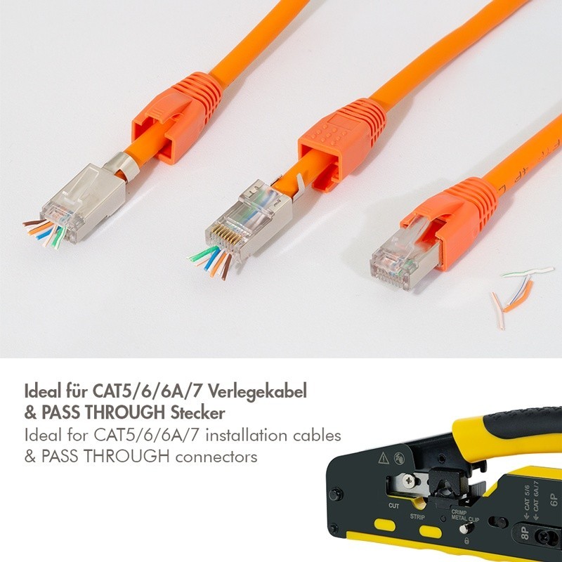 LogiLink WZ0060 — Zaciskarka CAT5/6/6A/7