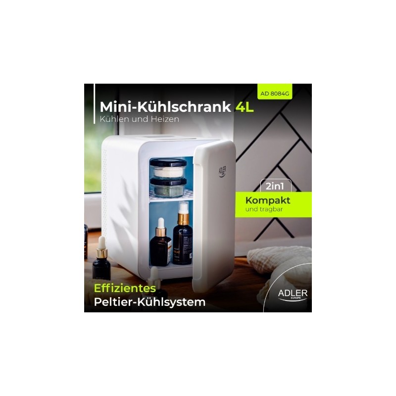Mini lodówka 4l biała AD 8084 | PartsPC.pl