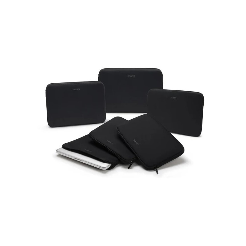 Etui na notebooka Perfect Skin 13-13.3 cala Czarne | PartsPC.pl
