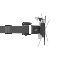 Uchwyt na 2 monitory,17 -32 cale, ramie 380mm,2x12kg | PartsPC.pl