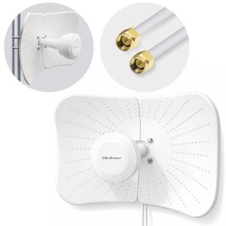 Antena paraboliczna 4G 5G LTE | 2x19dBi | kierunkowa | zewnę… | PartsPC.pl