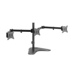 Uchwyt na 3 monitory, 17-27 cali, max 7kg na ramie | PartsPC.pl