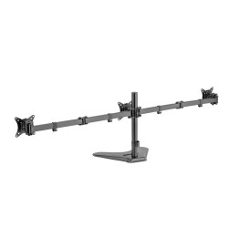 Uchwyt na 3 monitory, 17-27 cali, max 7kg na ramie | PartsPC.pl