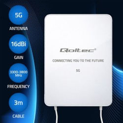 Antena 5G LTE | 16dBi | kierunkowa | zewnętrzna | SMA | 3300… | PartsPC.pl