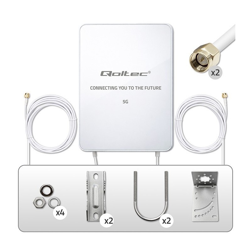 Antena 5G LTE | 16dBi | kierunkowa | zewnętrzna | SMA | 3300… | PartsPC.pl