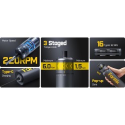 Wkrętak akumulatorowy S1 Pro | PartsPC.pl