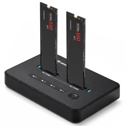 Stacja dokująca Qoltec dysków SSD M.2 NVMe | PCIe | PartsPC.pl