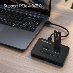 Stacja dokująca Qoltec dysków SSD M.2 NVMe | PCIe | PartsPC.pl