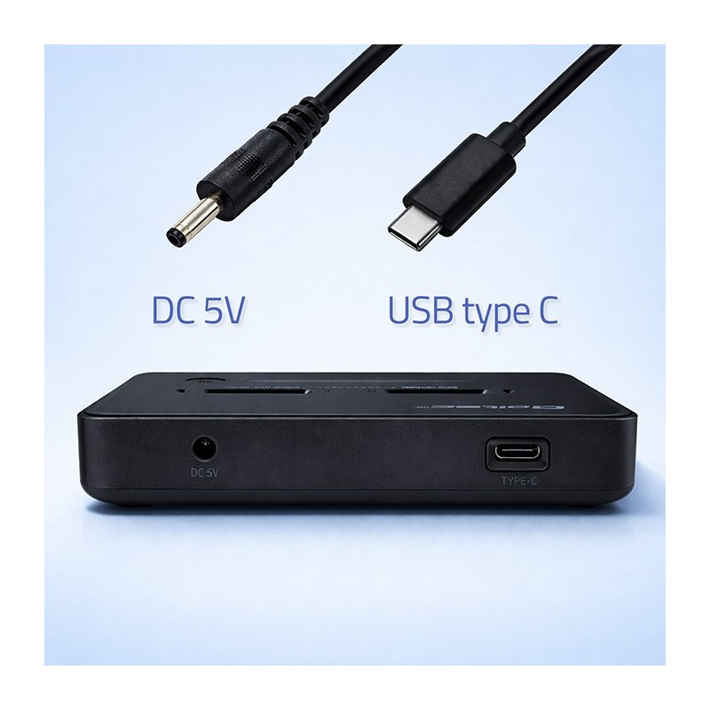 Stacja dokująca Qoltec dysków SSD M.2 NVMe | PCIe | PartsPC.pl