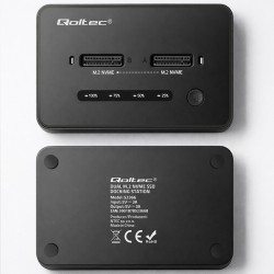 Stacja dokująca Qoltec dysków SSD M.2 NVMe | PCIe | PartsPC.pl