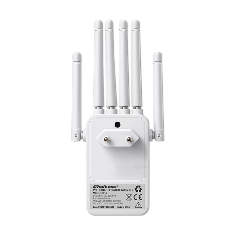 Wzmacniacz sygnału Qoltec AC1200 | PartsPC.pl