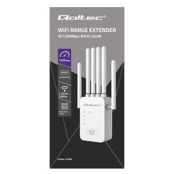 Wzmacniacz sygnału Qoltec AC1200 | PartsPC.pl
