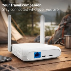 Router Qoltec 4G LTE WiFi6 | PartsPC.pl