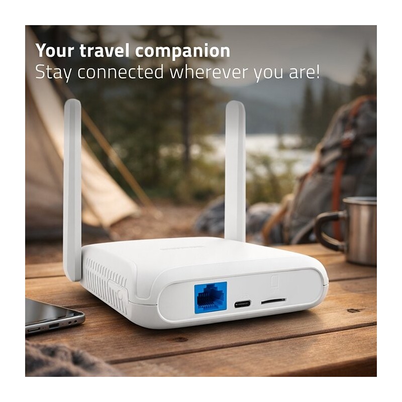 Router Qoltec 4G LTE WiFi6 | PartsPC.pl