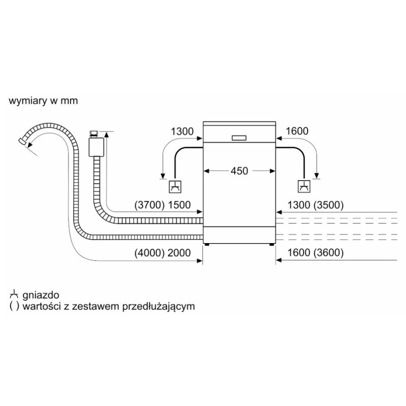Zmywarka SPV4HKX12E Serie 4 Home Connect | PartsPC.pl