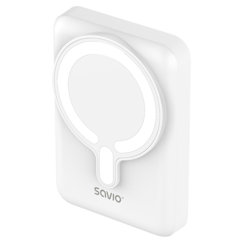 Powerbank SAVIO BA-13 10000 mAh biały | PartsPC.pl