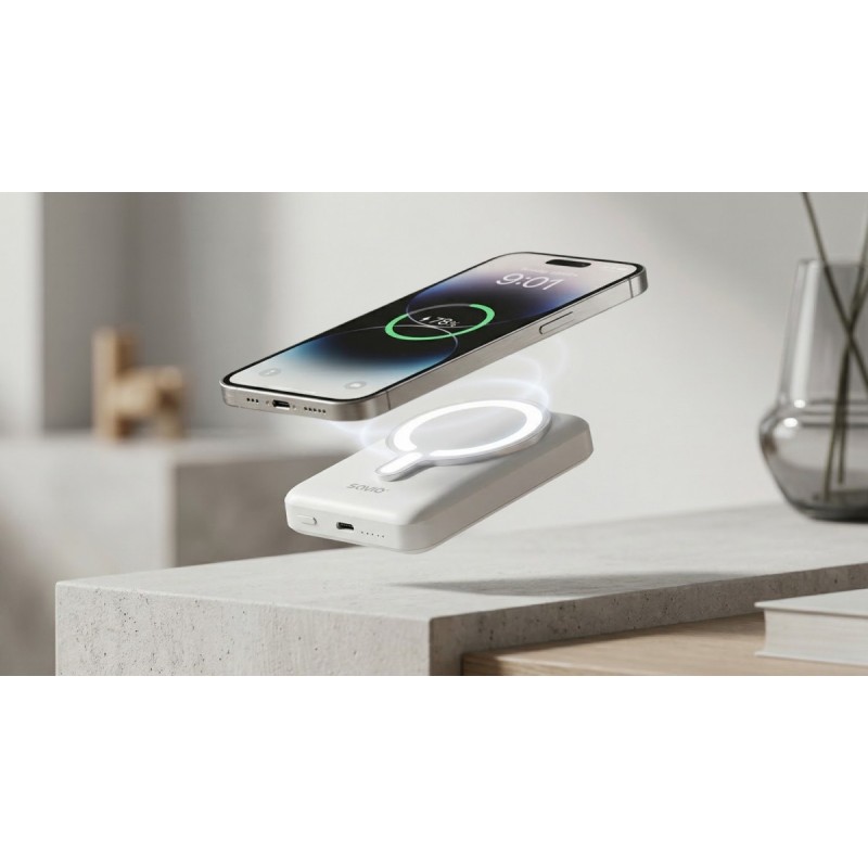 Powerbank SAVIO BA-13 10000 mAh biały | PartsPC.pl