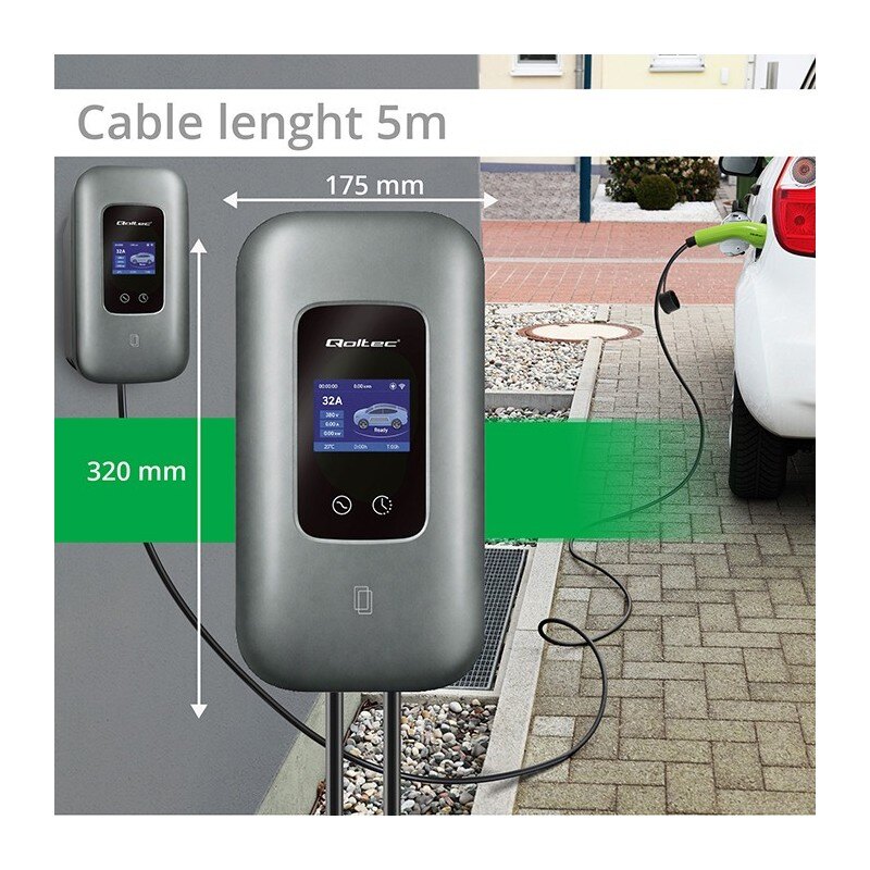 Stacja ładowania do samochodu elektrycznego i hybryd | 3fazy… | PartsPC.pl
