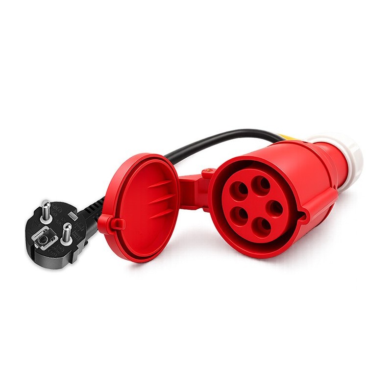 Adapter  Qoltec do ładowarek EV | gniazdo CEE 16A 5P | 400V … | PartsPC.pl