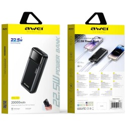 Powerbank PA-92 22,5W PD 20000mAh 2xUSB-C | PartsPC.pl