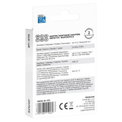 Adapter USB WiFi 6 Bluetooth 5.4 SAVIO BT-070 | PartsPC.pl