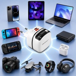 Ładowarka sieciowa GaN 65W | USB-C PD PPS | 5-20V | 3-3.25A … | PartsPC.pl