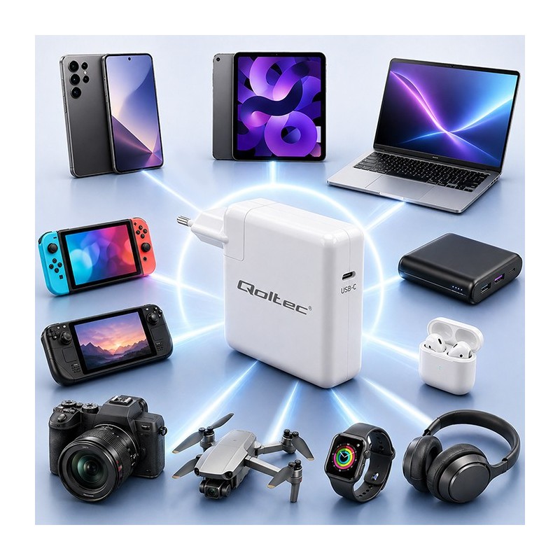 Ładowarka 96W | USB-C 3.0 | 5-20V | 3-4.8A | PartsPC.pl