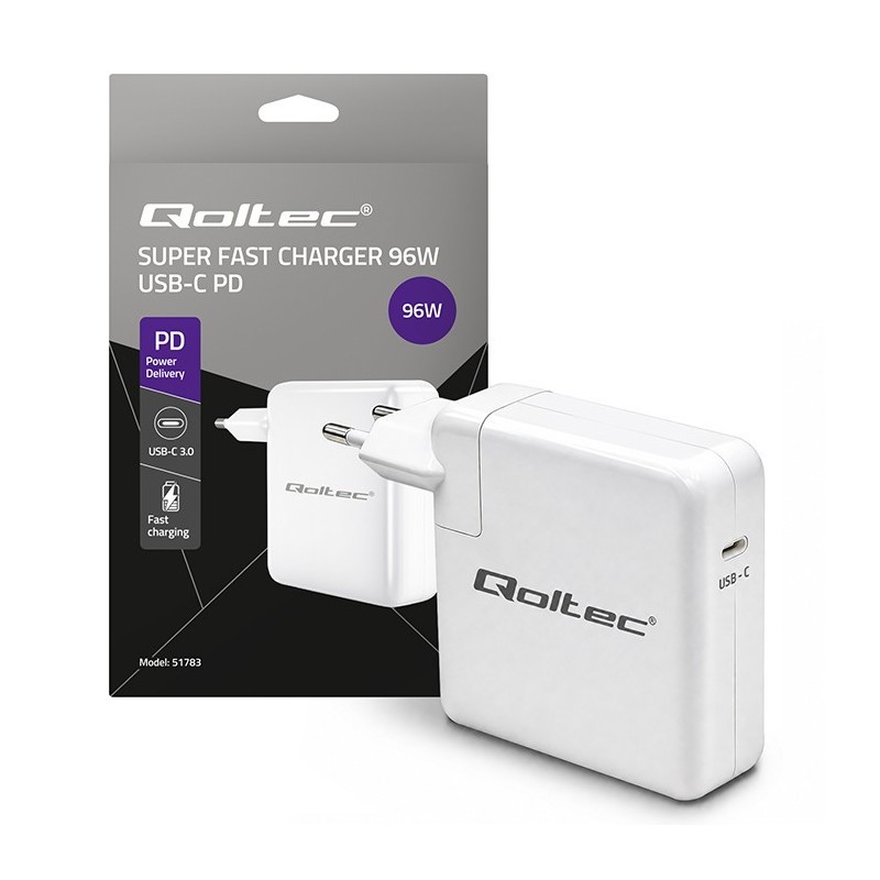 Ładowarka 96W | USB-C 3.0 | 5-20V | 3-4.8A | PartsPC.pl
