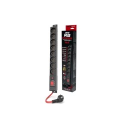 Listwa zasilająca R8 POWER 3M 8X 230V PL 16A | PartsPC.pl