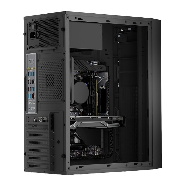Obudowa LOGIC J23 PRO ATX/mATX Midi USB-C / USB 3.0 Black be… | PartsPC.pl