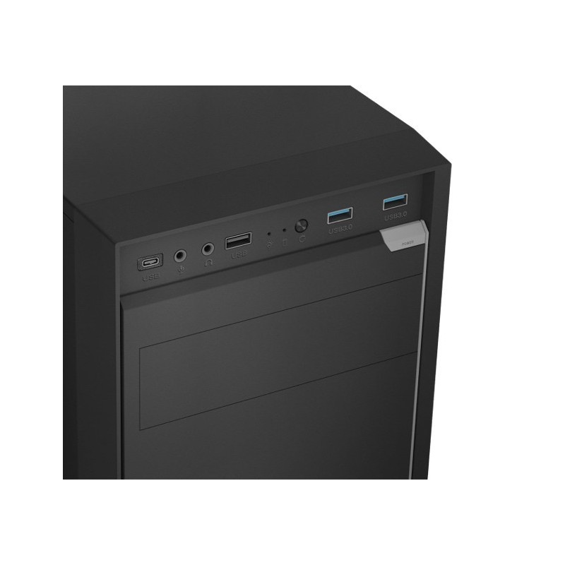 Obudowa LOGIC J23 PRO ATX/mATX Midi USB-C / USB 3.0 Black be… | PartsPC.pl