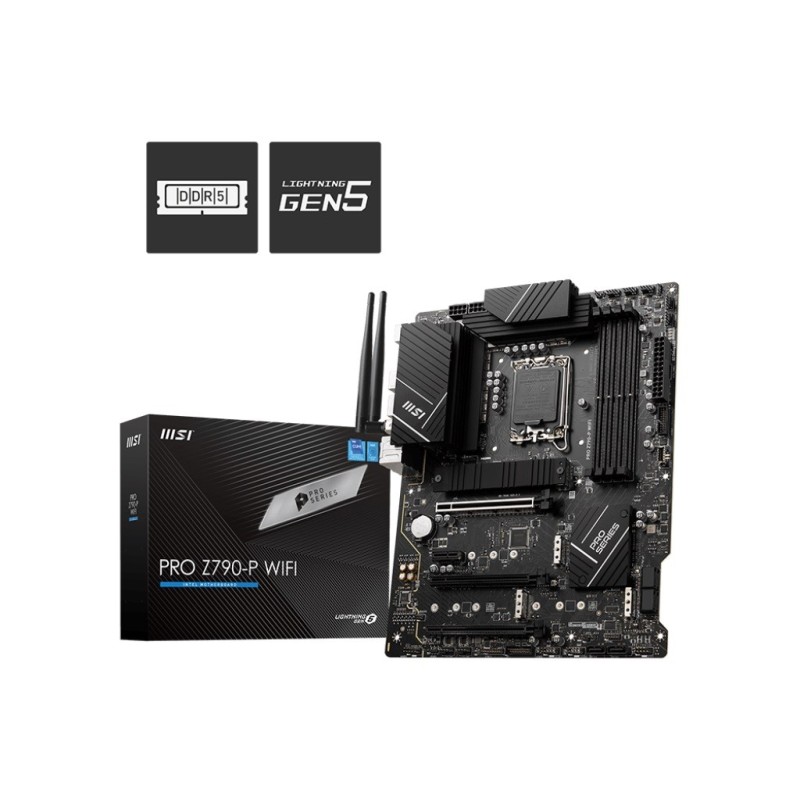 Płyta MSI PRO Z790-P WIFI /Z790/DDR5/SATA 3/M.2/USB3.2/WiFi/… | PartsPC.pl