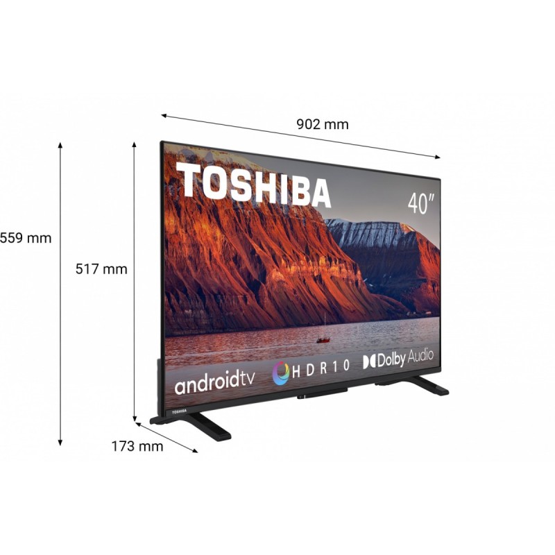 Toshiba Telewizor LED 40 cali 40LA2363DG | PartsPC.pl