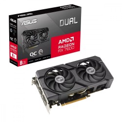 Asus Karta graficzna Dual Radeon RX 7600 EVO OC Edition 8GB … | PartsPC.pl